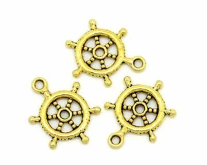 10 x Colgante Volante Oro 20x15mm - Imagen 1 de 3