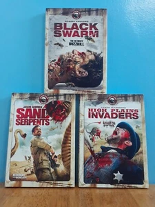 Black Swarm, Sand Serpents & High Plains Invaders (DVD) Sealed with Slipcovers. - Picture 1 of 12