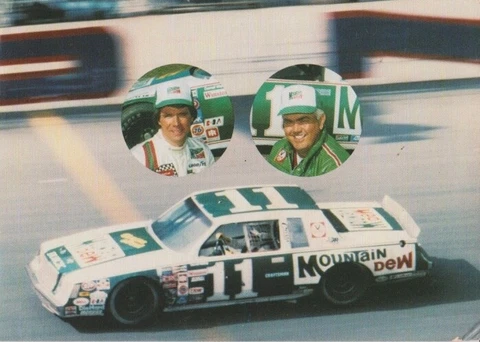 1981 Darrell Waltrip Mountain Dew Buick Regal NASCAR Winston Cup postcard Cover