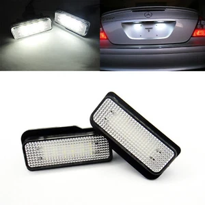 2x LED License Plate Light kit No Error For Mercedes W211 CLS W219 SLK R171 S203 - Picture 1 of 12