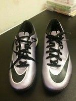 pink nike astro turf trainers