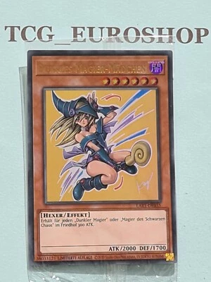 Dark Magician Girl (V.2-Ultra Rare)●YUGIOH●LART●GERMAN●FACTORY SEALED●2018 #3150 - Image 1 of 2