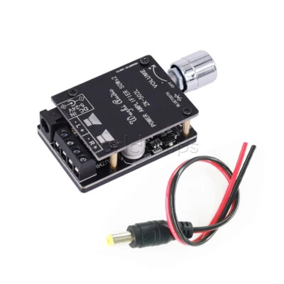 502L 50W*2 Mini Bluetooth 5.0 Digital Stereo Audio Power Amplifier Board DC5-24V - Image 1 of 4