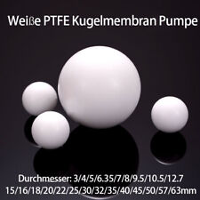 Biała membrana kulowa PTFE Pompa Uszczelka Kulki F4 Zawory kulowe Średnica: Φ3 ~ Φ63mm