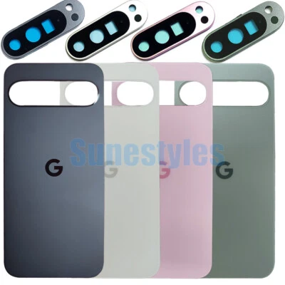 Lente cubierta de vidrio de batería trasera OEM para Google Pixel 9 Pro / 9 Pro XL Foto 1 de 2