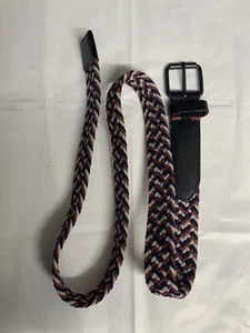 Ben Sherman Stretch And Leather Belt Vintage Original S/M Size Uk Only - Picture 1 of 7