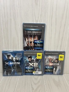 X-MEN Movie Blu-Ray LOT  X-MEN, X-2 X-MEN UNITED, LAST STAND, ORIGINS WOLVERINE - Picture 1 of 5