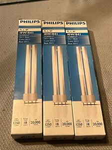 345013 Philips PL-L 18W/841/4P Linear 18W 4 Pin CFL Lamp Lot Of 3