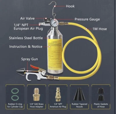 DPF Gun Diesel Cleaning Particulate Filter CAT petrol  Injection tool  - Image 1 of 4