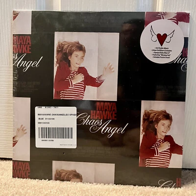 SEALED! Maya Hawke Chaos Angel Baby Blue Vinyl Record LP - Stranger Things Robin