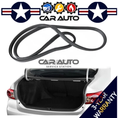 NEW Weatherstrip Trunk Lid Rubber Seal Fits For 2006-2011 Honda Civic Foto 1 de 4