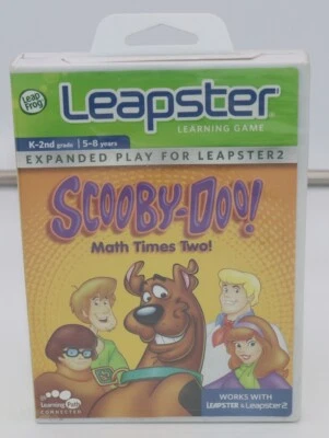Leap Frog SCOOBY-DOO! MATH TIMES TWO Learning Game - For Leapster & Leapster 2 - Image 1 of 4