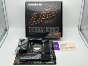GIGABYTE B650M DS3H Sockel AM5 AMD Mainboard LESEN/FÜR TEILE - Bild 1 von 9