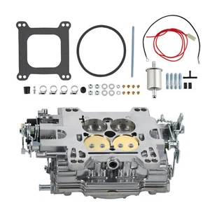 800 CFM 4 Barrel Carburetor w/ Electric Choke Square Flange for 1913 Series Carb - Picture 1 of 12