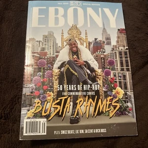 BUSTA RHYMES EBONY MAGAZINE 2023 SPECIAL EDITION 50 YEARS OF HIP HOP - Picture 1 of 8