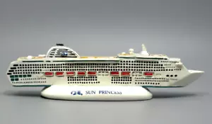 Sun Princess Cruise Ship Resin Model Collectible Boat Travel Souvenir - Picture 1 of 6