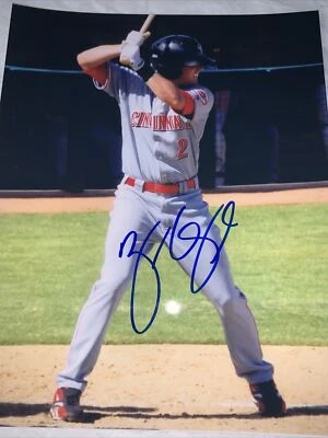 Zack Cozart Cincinnati Reds SIGNED autograph 8x10 - Image 1 of 2