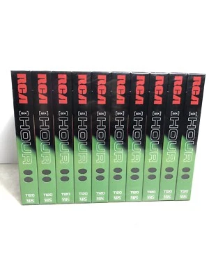 RCA Video Cassette T120 set of 10 (sealed) - Image 1 of 4