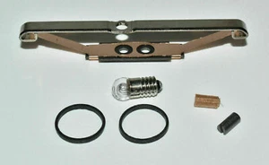 Märklin Ersatzteilset f. Lok 3003 BR 24 Schleifer Haftreifen Bürsten &Birnen NEU - Bild 1 von 3