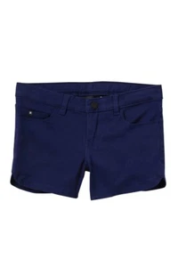 Hurley Big Girl's Size 10 Navy Blue Twill Shorts Short Pants Summer NWT - Picture 1 of 2