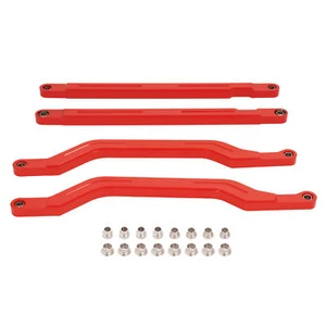 Red High Clearance Rear Radius Arms / Rods for Polaris RZR XP 1000 2017-2023 - Picture 1 of 12