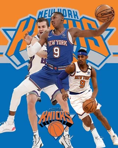 New York Knicks Lithograph print of RJ Barrett 2020 - Picture 1 of 1