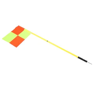 Corner Flags Set For Soccer Field With 4pcs Square Flags 4pcs 2 Section - Picture 1 of 23