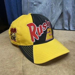 VTG Rusty Wallace Snapback Hat Miller Racing NASCAR Baseball Cap - SEE PHOTOS - Picture 1 of 14
