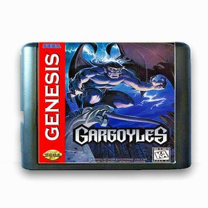 Gargoyles for 16 bit Sega MD Game Card for Mega Drive for Genesis US PAL Version