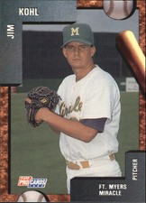1992 Fort Myers Miracle Fleer/ProCards #2741 Jim Kohl