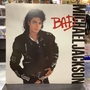 MICHAEL JACKSON ""Malo"" Nuevo Original 1987 Promoción de EE. UU. solo 12"" X 12"" Póster Plano #2 - Imagen 1 de 3