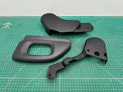 10-19 JAGUAR XJ XJR ASIENTO DEL LADO DEL PASAJERO DELANTERO DERECHO JUEGO DE CUBIERTAS DE PLÁSTICO OEM Foto 1 de 4