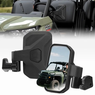 UTV Side Mirrors Auto Fold Reset for 2016-2025 Can-Am Defender HD5/ 7/ 8/ 9/ 10 - Image 1 of 4