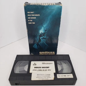 Endless Descent VHS Jack Scalia Deborah Adair Vintage  - Picture 1 of 6