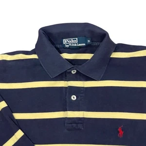 Vintage Herren Ralph Lauren Polo Longsleeve Blau Gr. Medium  - Bild 1 von 3