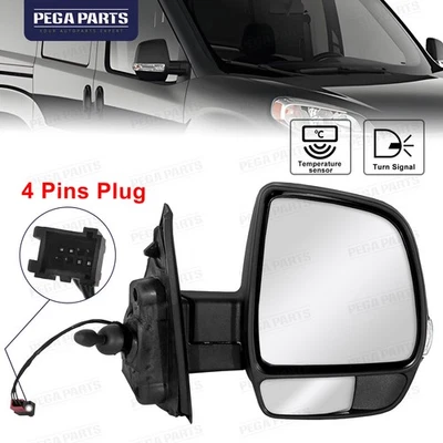 Right Rear View Mirror Temp Sensor Turn Signal For 2015-2022 Ram ProMaster City - Imagem 1 de 4