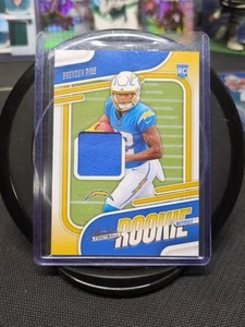 2024 Panini Absolute Rookie Materials Patch Card RC Brendan Rice Chargers 🔥 - Picture 1 of 5