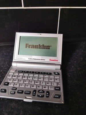 Franklin Collins DMQ-2110 Talking Encyclopedia Dictionary Crossword Spellchecker - Image 1 of 4