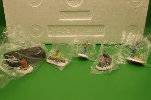 HAWTHORNE VILLAGE ROASTING MARSHMALLOWS FIGURES 5PC #14-09121-168 A-E (READ) - Picture 1 of 1