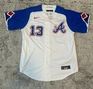 Nike Authentic Atlanta Braves City Connect Ronald Acuña Jr #13 Trikot Herren Gr. L - Bild 1 von 8