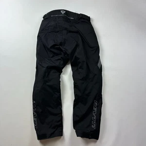 Rare REV'IT! Vertical GTX Gore-Tex Moto Pants Black Biker Waterproof Touring - Picture 1 of 9