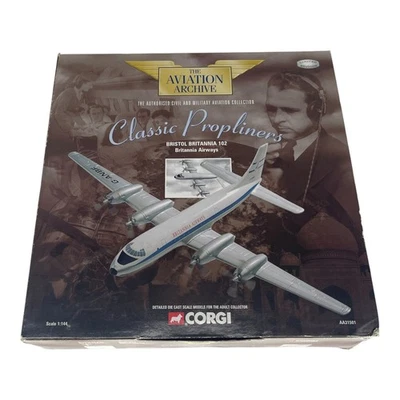 Corgi Aviation  Bristol Britannia 102 “Britannia Airways” Diecast Model 1:144 - Image 1 of 4