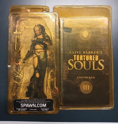 Figura de colección McFarlane Tortured Souls Lucidique III Clive Barker 2001 Foto 1 de 2