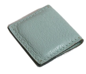 Authentic HERMES money clip Leather #7165 - Picture 1 of 8