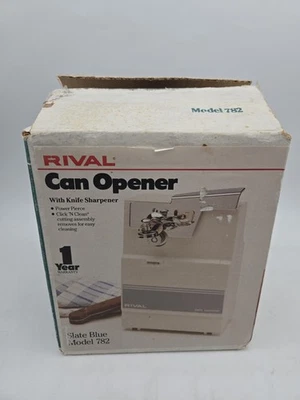Afilador de latas y cuchillos eléctrico vintage Rival modelo 782   Foto 1 de 4
