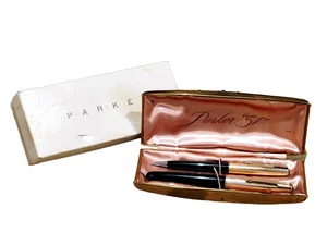 Parker 51 Fountain pen and pencil set 14k G.F. - Picture 1 of 7