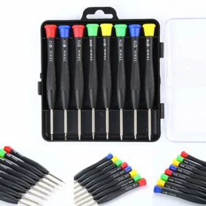 USA 8 in 1 Precision Mini Pocket Screwdriver Repair Tools Set For Cell Phone PC - Picture 1 of 5
