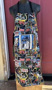 Cosplay Star Wars Schürze Handarbeit passt SM bis GROSS 2 Taschen - Bild 1 von 2