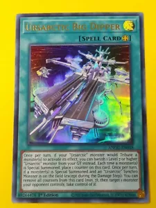 Yugioh Ancient Guardians - Osa Mayor Urártica ANGU-EN038 Ultra Raro Casi Nuevo - Imagen 1 de 1