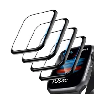 Film de Protection Intégrale 100% Couvert Apple Watch 10/9/8/7/6/5/4/3/2/1/SE - Zdjęcie 1 z 14